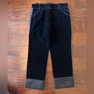 Black and Gray Pants